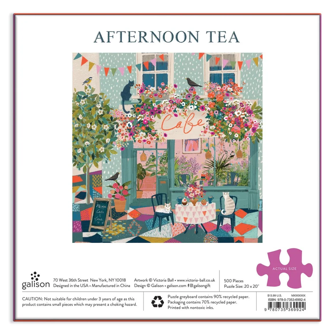 Afternoon Tea 500 Piece Jigsaw Puzzle