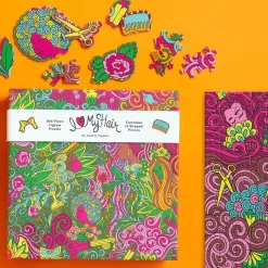 Andrea Pippins I Love My Hair 500 Piece Puzzle with Shaped Pieces