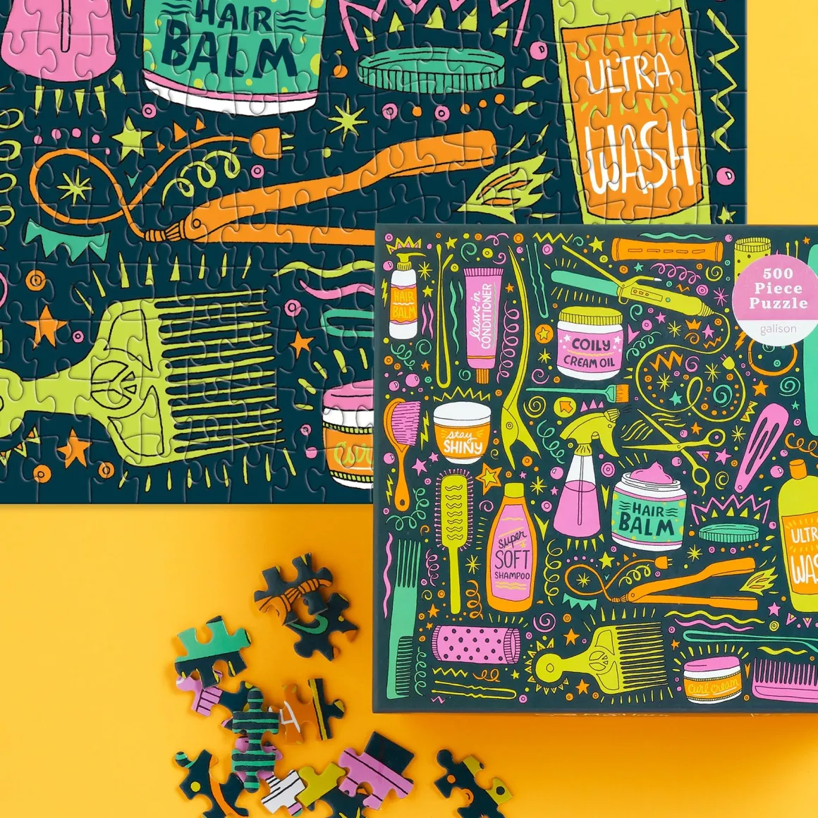 Andrea Pippins I Love My Hair Tools 500 Piece Puzzle