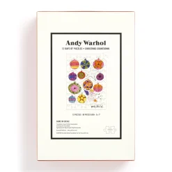 Andy Warhol 12 Days of Puzzles Christmas Countdown