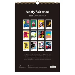Andy Warhol 2025 Wall Calendar