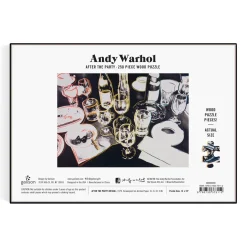 Andy Warhol After the Party 250 Piece Wood Puzzle