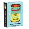 Andy Warhol Campbell's Soup 100 Piece Mini Shaped Jigsaw Puzzle