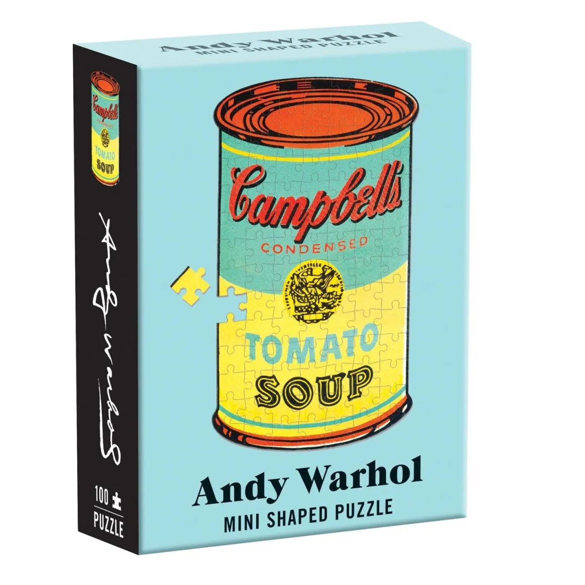 Andy Warhol Campbell's Soup 100 Piece Mini Shaped Jigsaw Puzzle