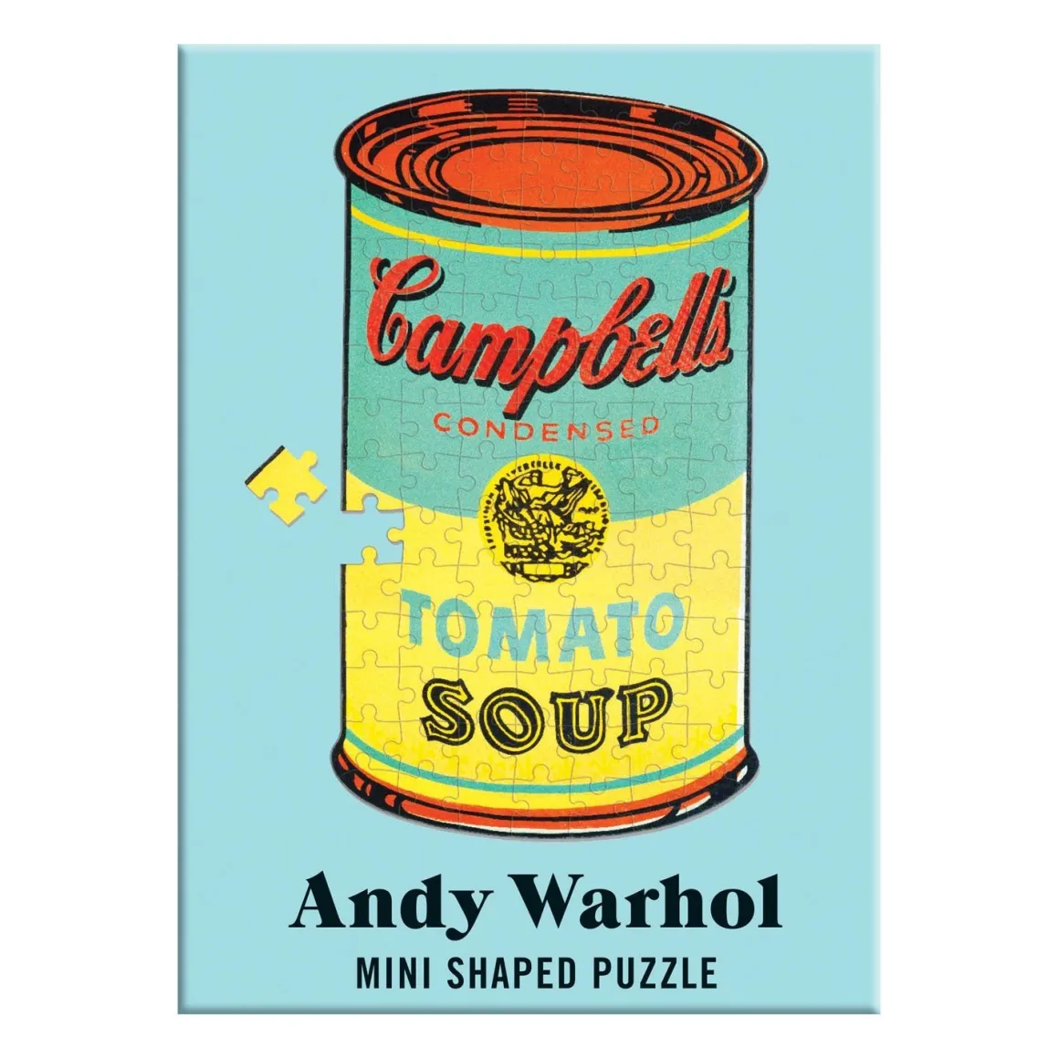 Andy Warhol Campbell's Soup 100 Piece Mini Shaped Jigsaw Puzzle