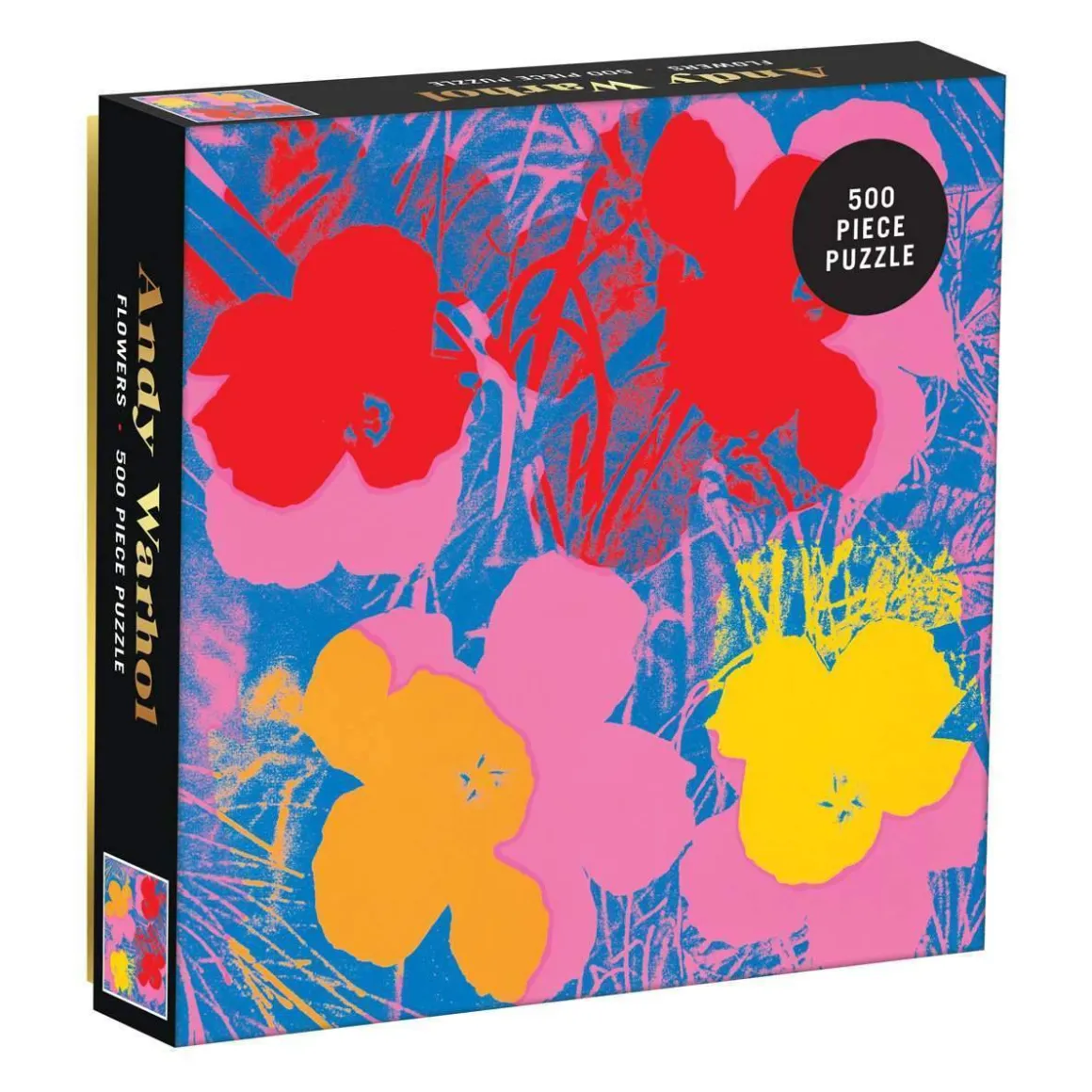 Andy Warhol Flowers 500 Piece Jigsaw Puzzle