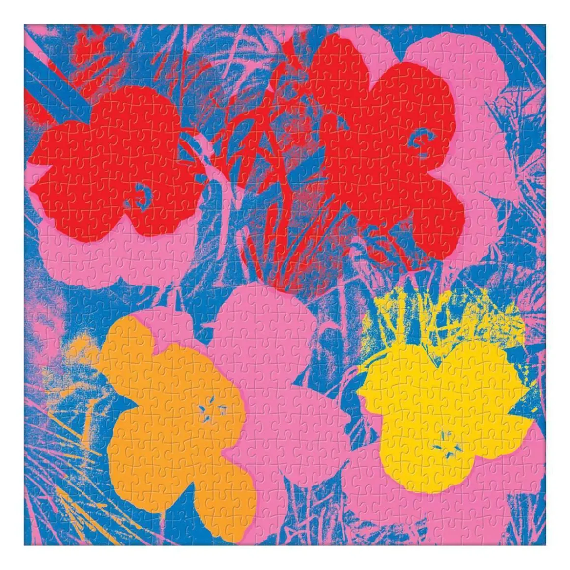 Andy Warhol Flowers 500 Piece Jigsaw Puzzle