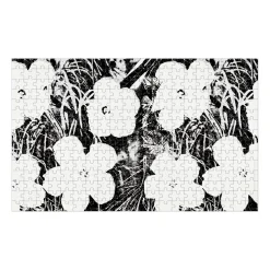 Andy Warhol Flowers 300 Piece Lenticular Jigsaw Puzzle