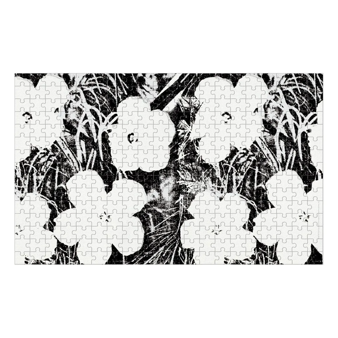 Andy Warhol Flowers 300 Piece Lenticular Jigsaw Puzzle