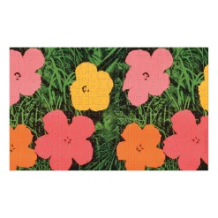 Andy Warhol Flowers 300 Piece Lenticular Jigsaw Puzzle