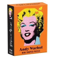Andy Warhol Marilyn 100 Piece Mini Shaped Jigsaw Puzzle