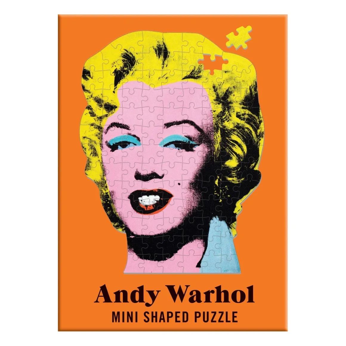 Andy Warhol Marilyn 100 Piece Mini Shaped Jigsaw Puzzle