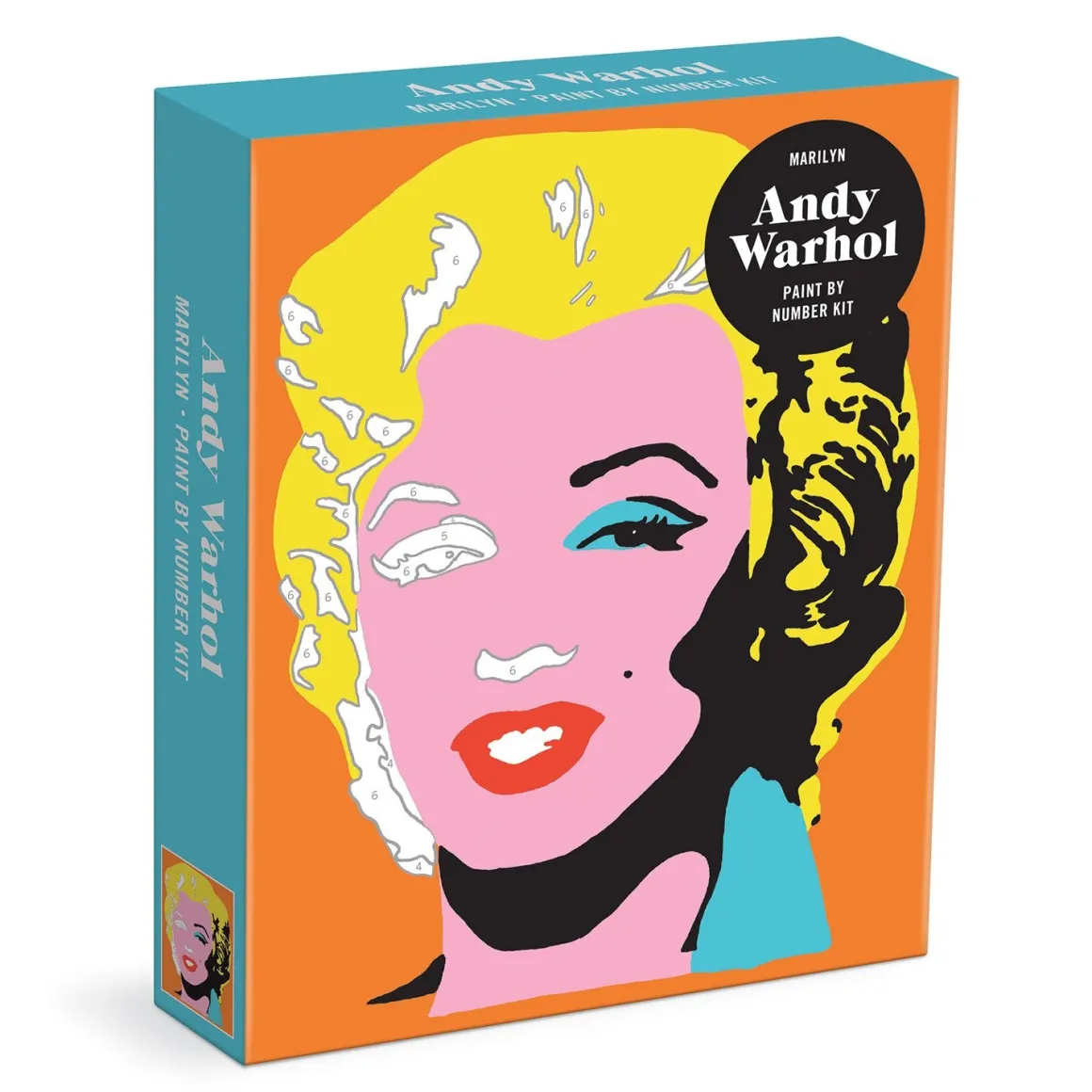 Andy Warhol Marilyn Paint By Number Kit