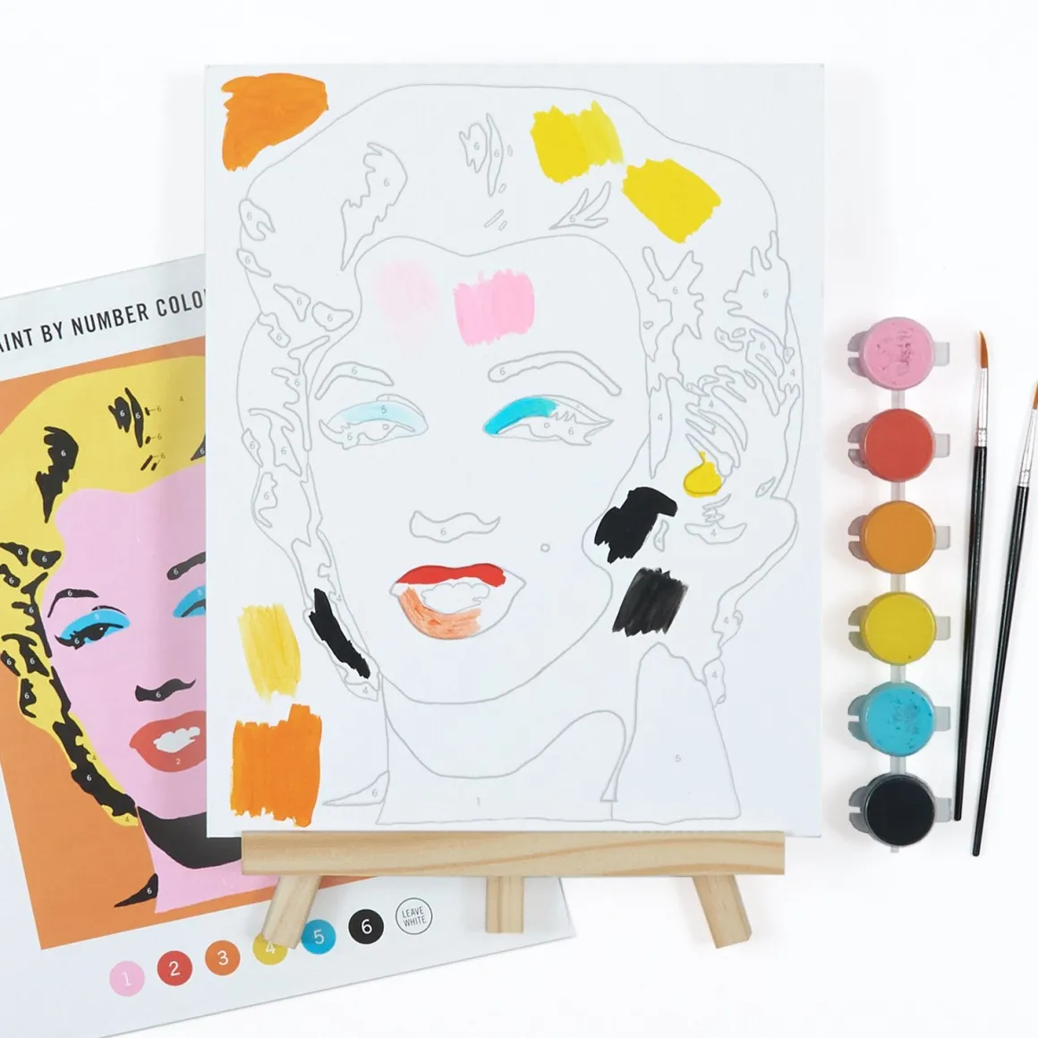 Andy Warhol Marilyn Paint By Number Kit