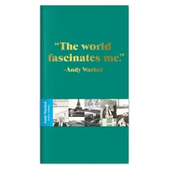 Andy Warhol Quotation Travel Journal