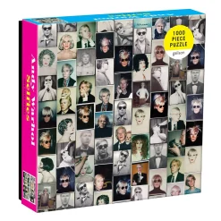 Andy Warhol Selfies 1000 Piece Jigsaw Puzzle