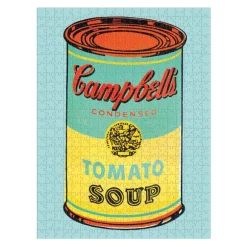 Andy Warhol Soup Can Double-Sided 500 Piece Jigsaw Puzzle