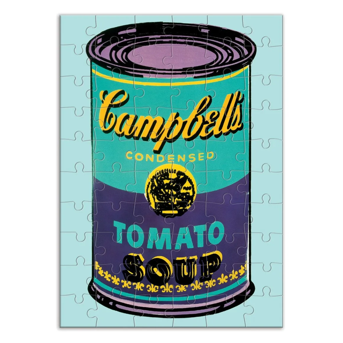 Andy Warhol Soup Can Greeting Card Puzzle