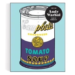 Andy Warhol Soup Can Paint By Number Kit