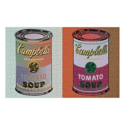 Andy Warhol Soup Cans 300 Piece Lenticular Jigsaw Puzzle