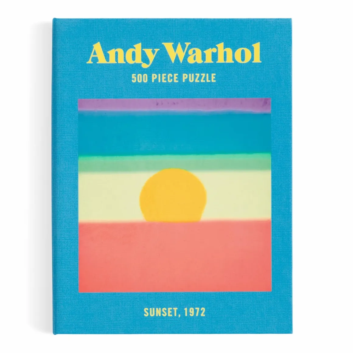 Andy Warhol Sunset 500 Piece Book Puzzle