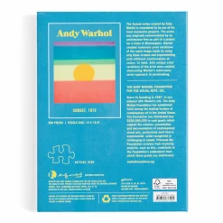 Andy Warhol Sunset 500 Piece Book Puzzle