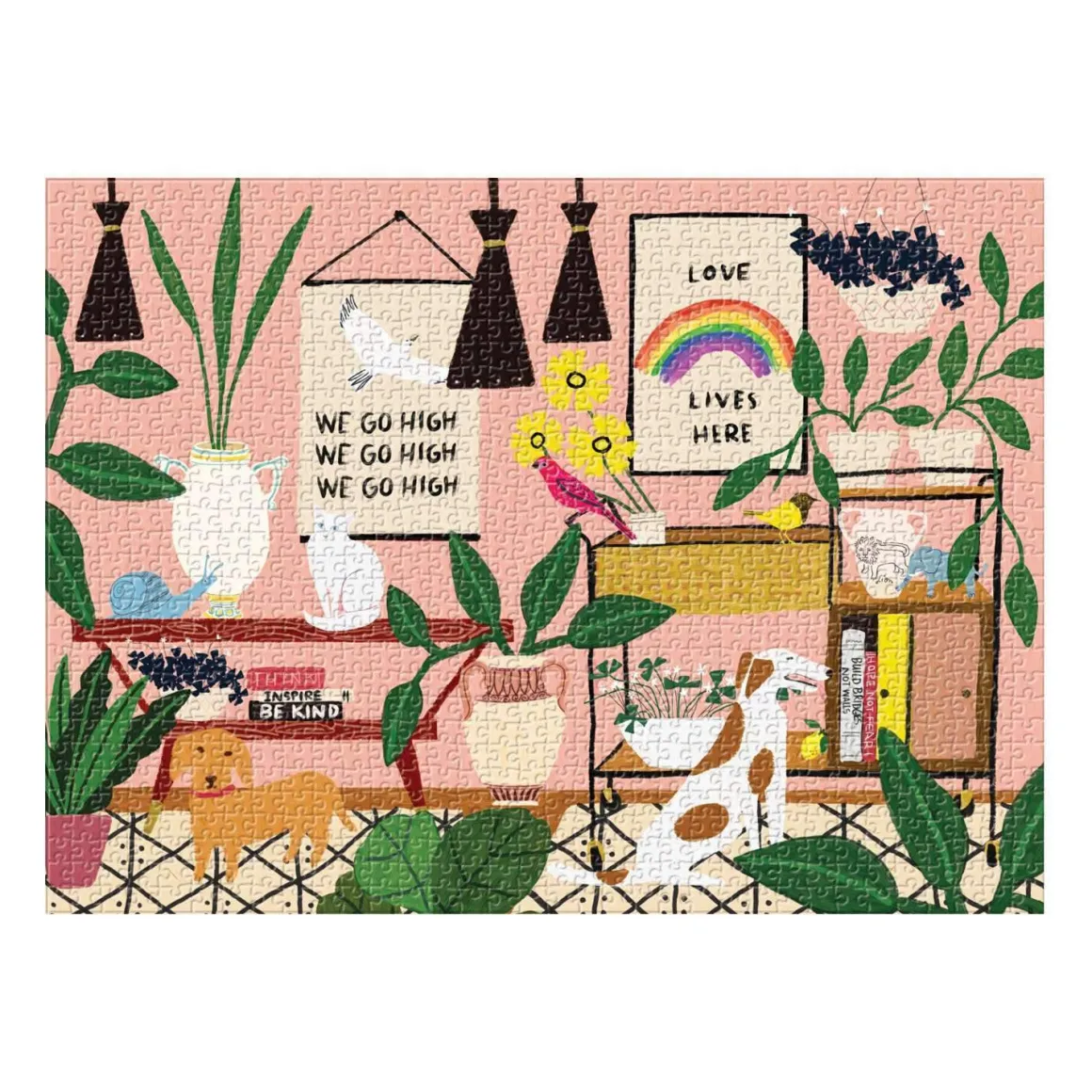 Anne Bentley Love Lives Here 1000 Piece Jigsaw Puzzle
