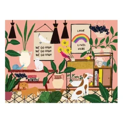 Anne Bentley Love Lives Here 1000 Piece Jigsaw Puzzle