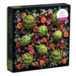 Artichoke Floral 500 Piece Jigsaw Puzzle