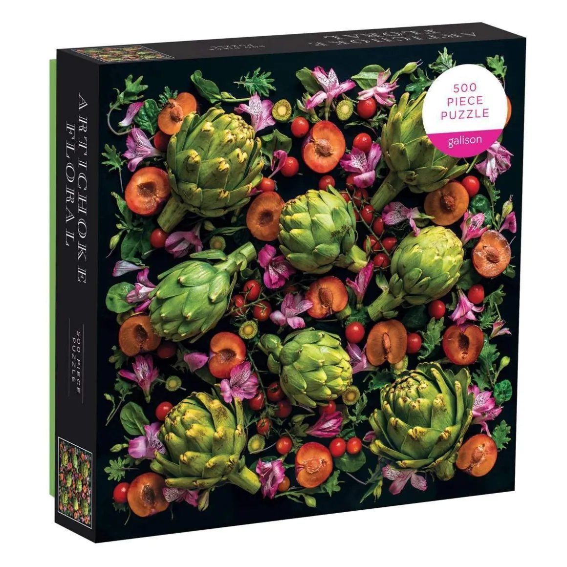 Artichoke Floral 500 Piece Jigsaw Puzzle