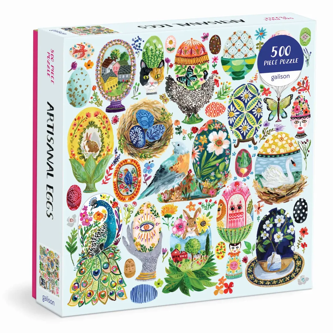 Artisanal Eggs 500 Piece Puzzle