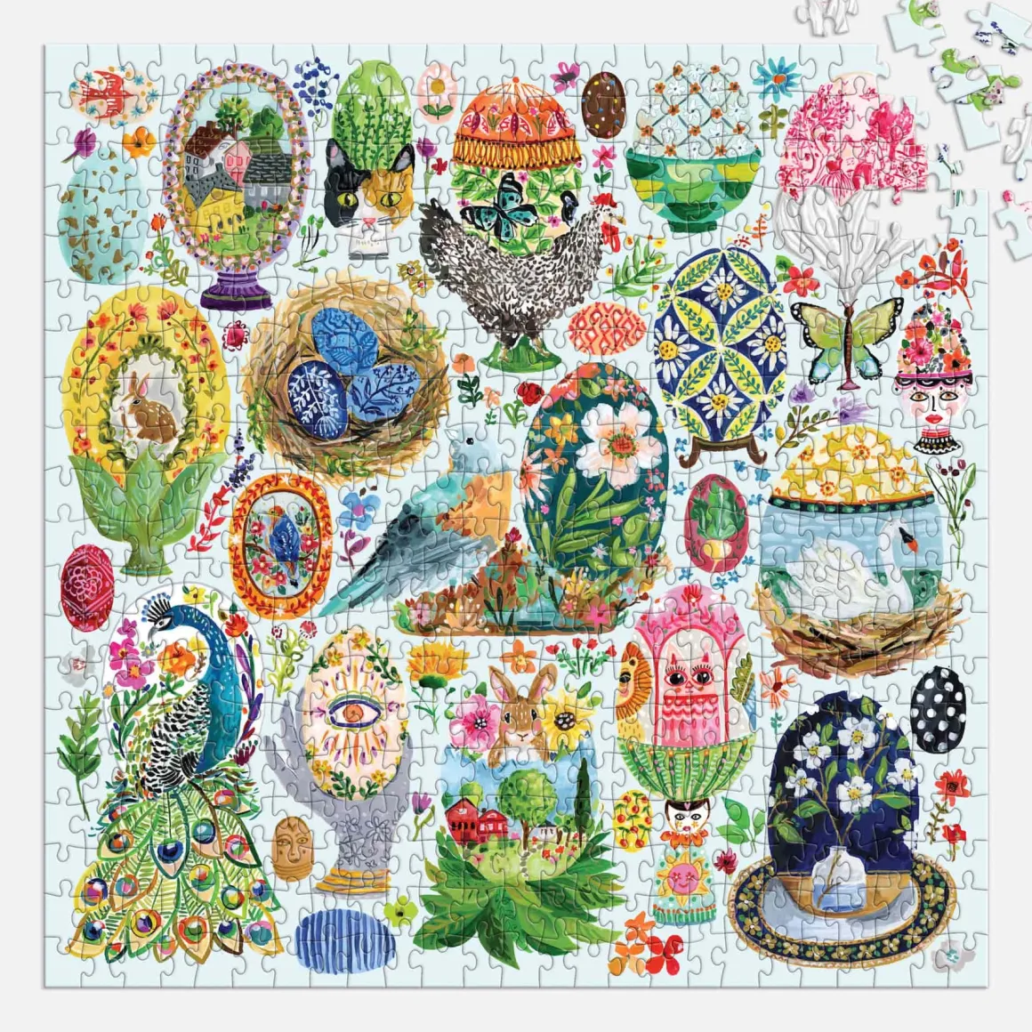 Artisanal Eggs 500 Piece Puzzle