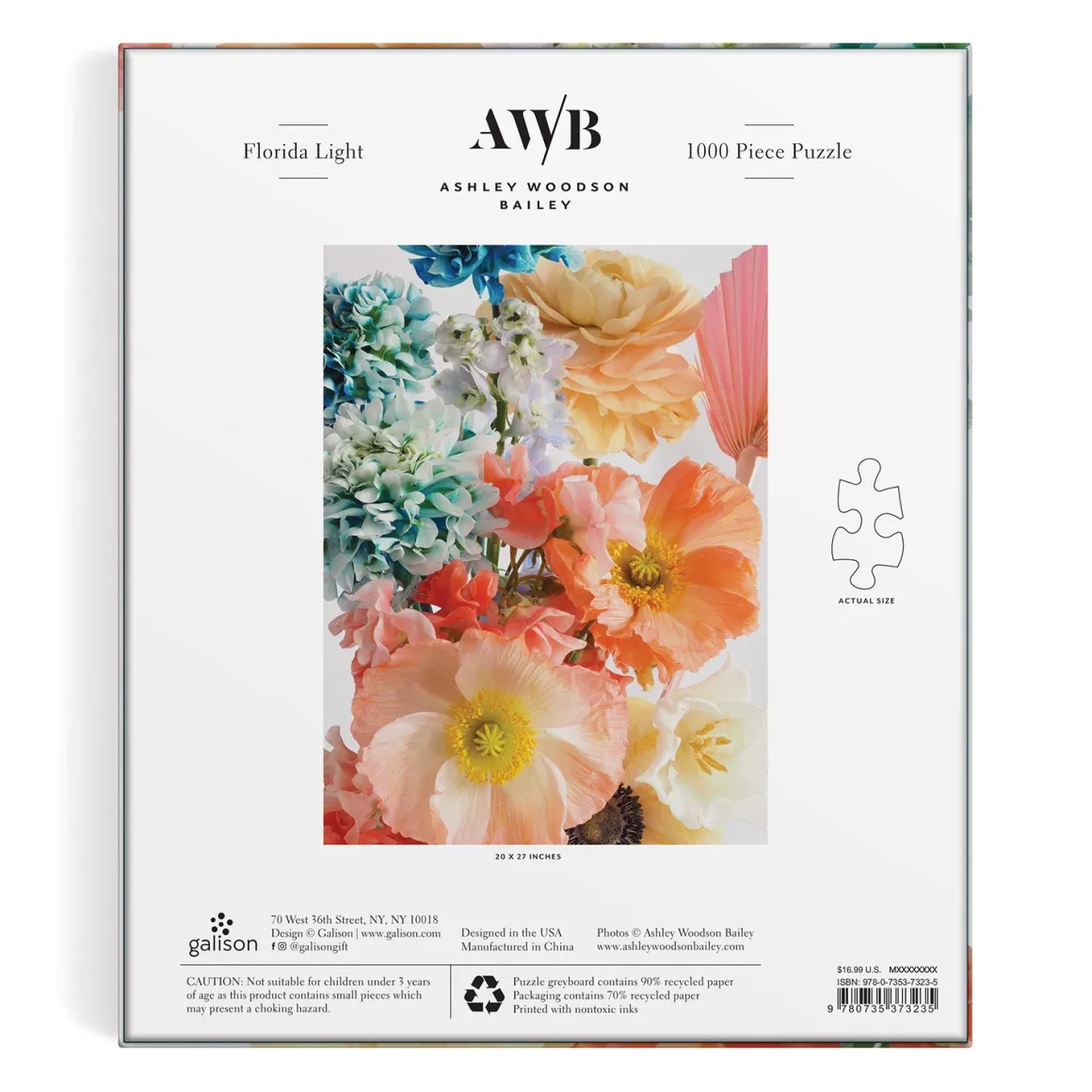 Ashley Woodson Bailey Florida Light 1000 Piece Puzzle