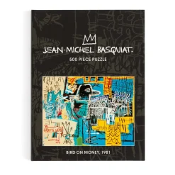 Basquiat Bird on Money 500 Piece Book Puzzle