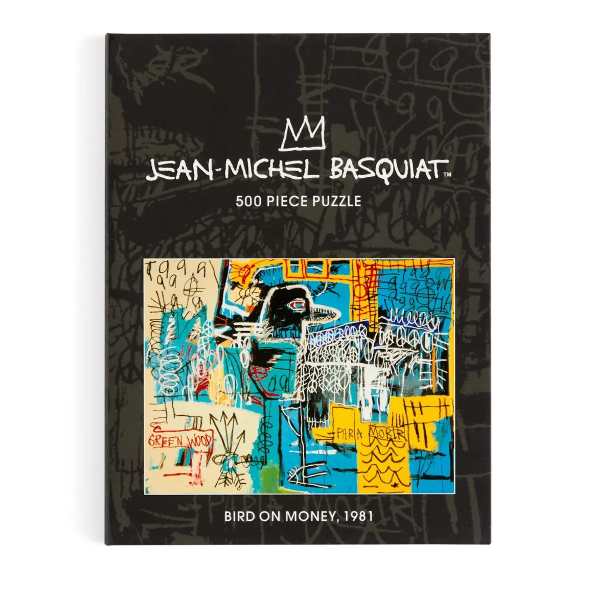 Basquiat Bird on Money 500 Piece Book Puzzle