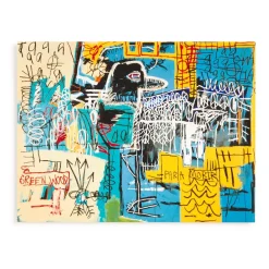 Basquiat Bird on Money 500 Piece Book Puzzle
