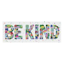 Be Kind 1000 Piece Panoramic Jigsaw Puzzle
