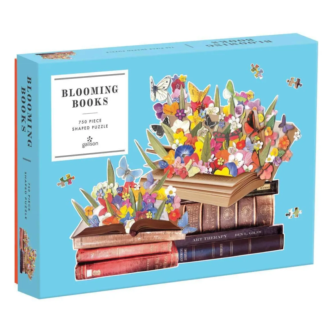 Ben Giles Blooming Books 750 Piece Shaped Jigsaw Puzzle