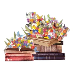 Ben Giles Blooming Books 750 Piece Shaped Jigsaw Puzzle