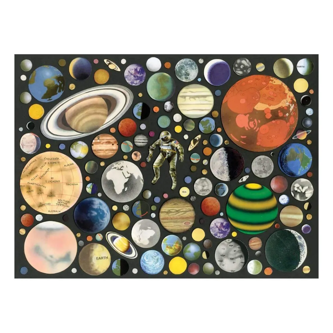 Ben Giles Zero Gravity 1000 Piece Jigsaw Puzzle With Shaped Pieces