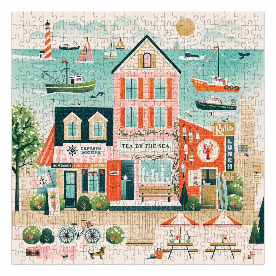 Beside the Sea 500 Piece Puzzle