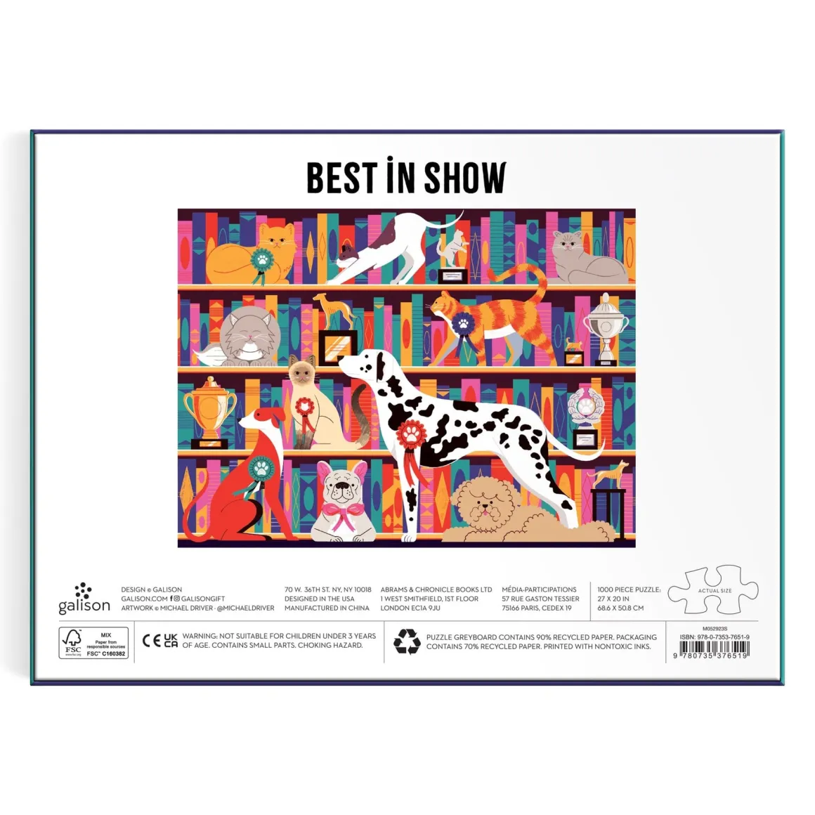 Best In Show 1000 Piece Puzzle