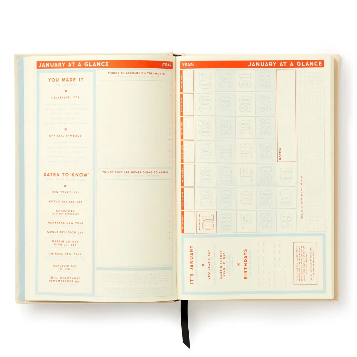 Big Plans Undated Standard Planner