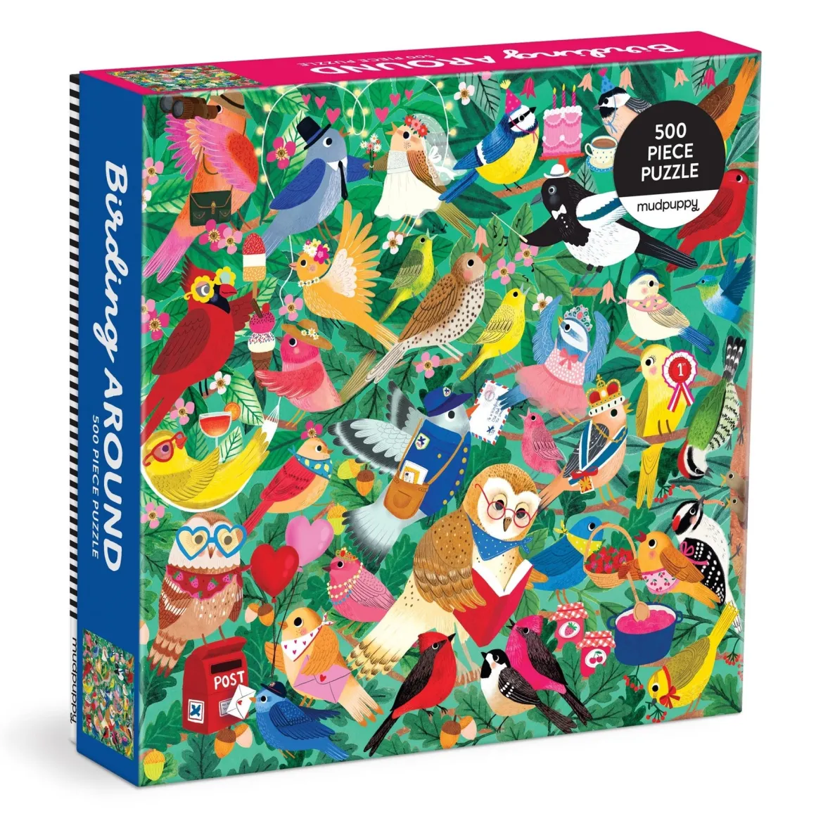 Birding Around 500 Piece Puzzle