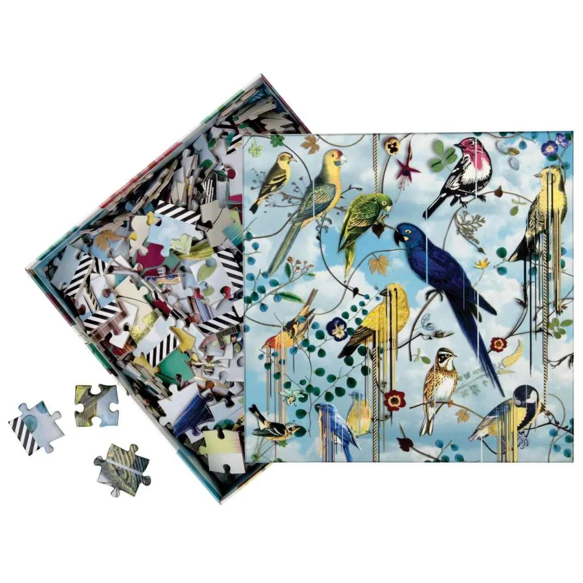 Birds Sinfonia Double-Sided 250 Piece Jigsaw Puzzle