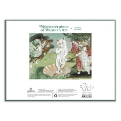 Birth of Venus Meowsterpiece of Western Art 1000 Piece Jigsaw Puzzle