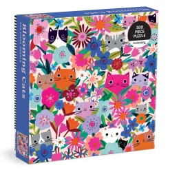 Blooming Cats 500 Piece Puzzle