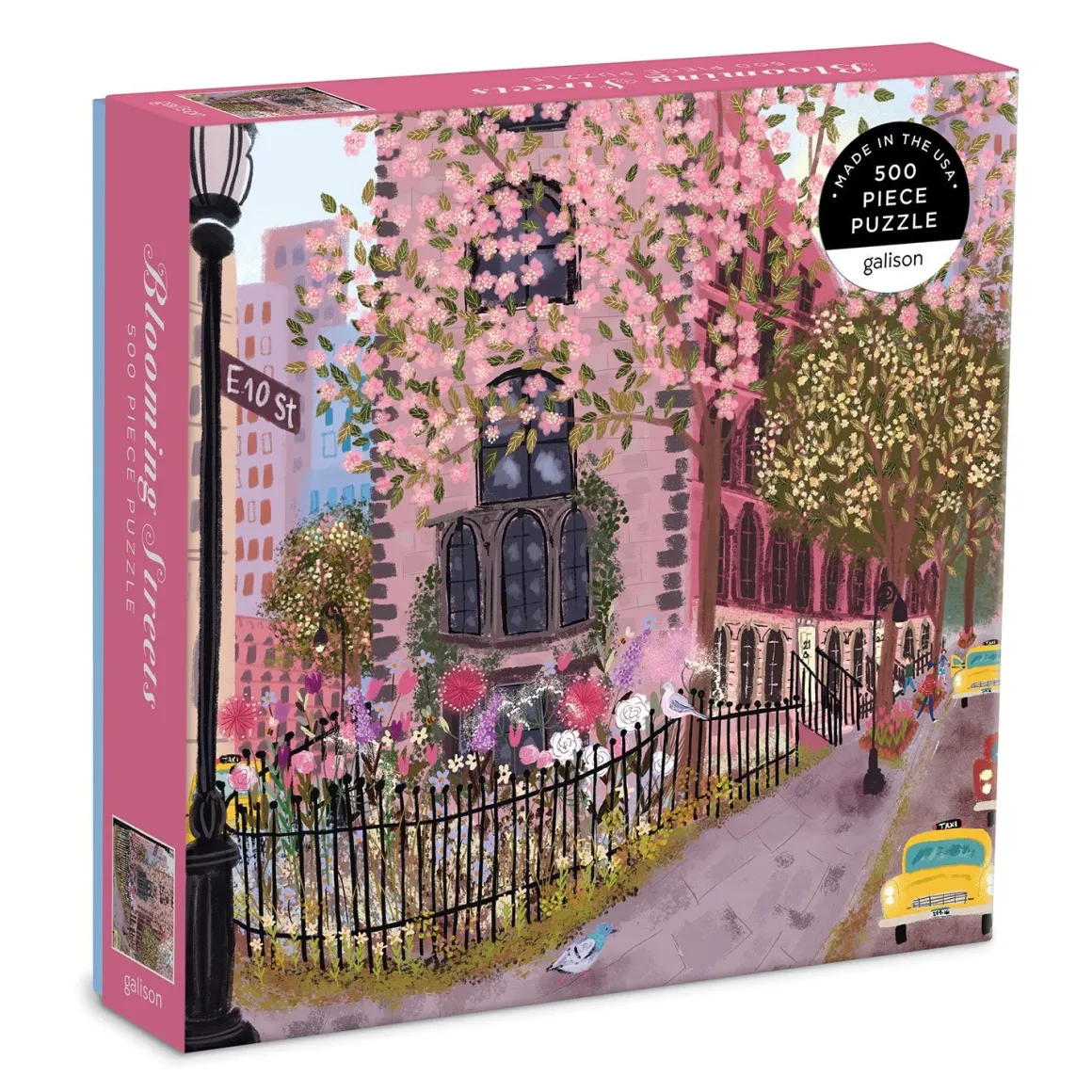 Blooming Streets 500 Piece Jigsaw Puzzle