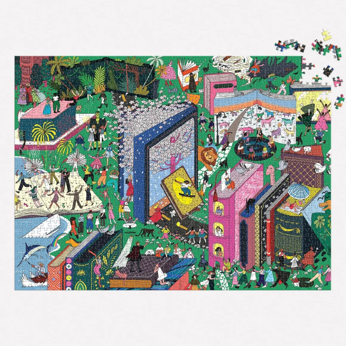 Book World 1000 Piece Puzzle