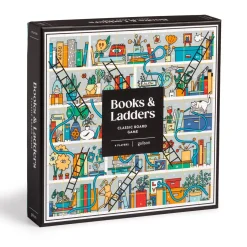 Books and Ladders Classic Board Game